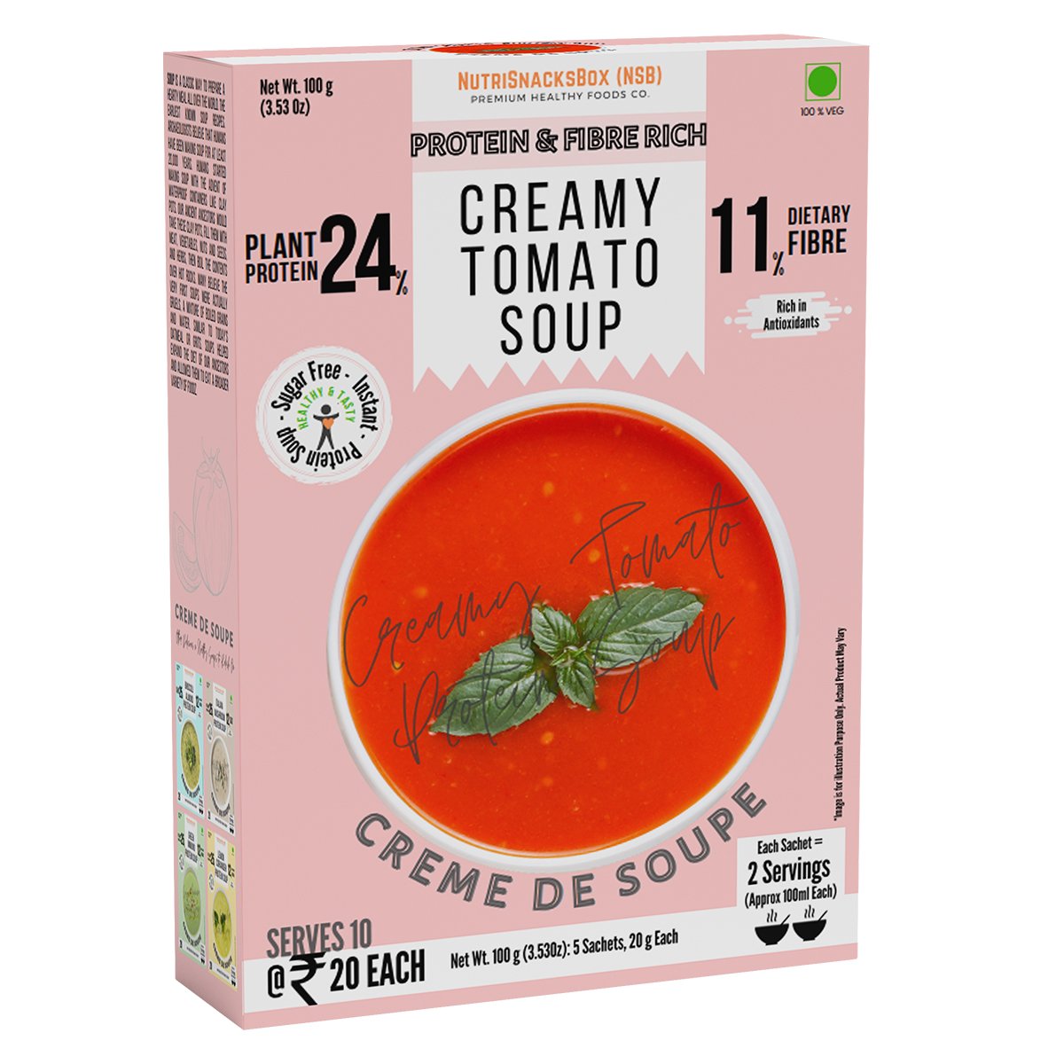 Creamy Tomato Soup, 100g