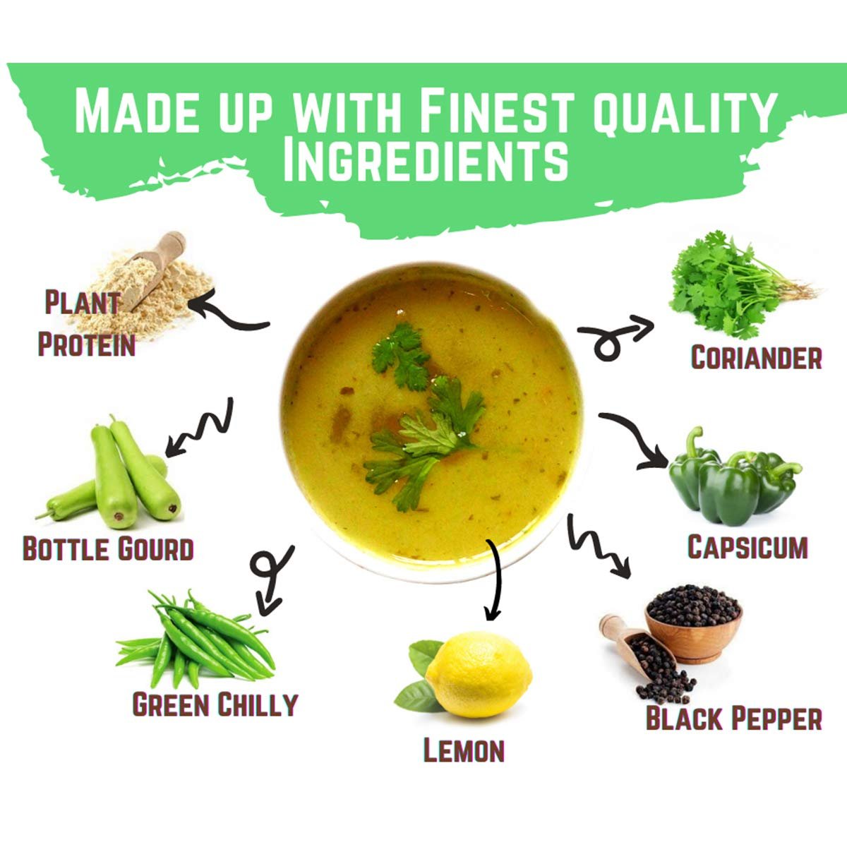 Lemon Coriander Soup, 100g