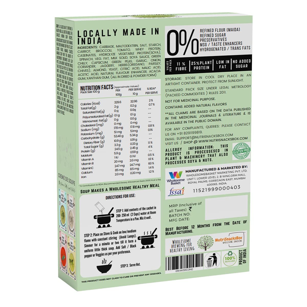 Green Immuno Soup, 100g