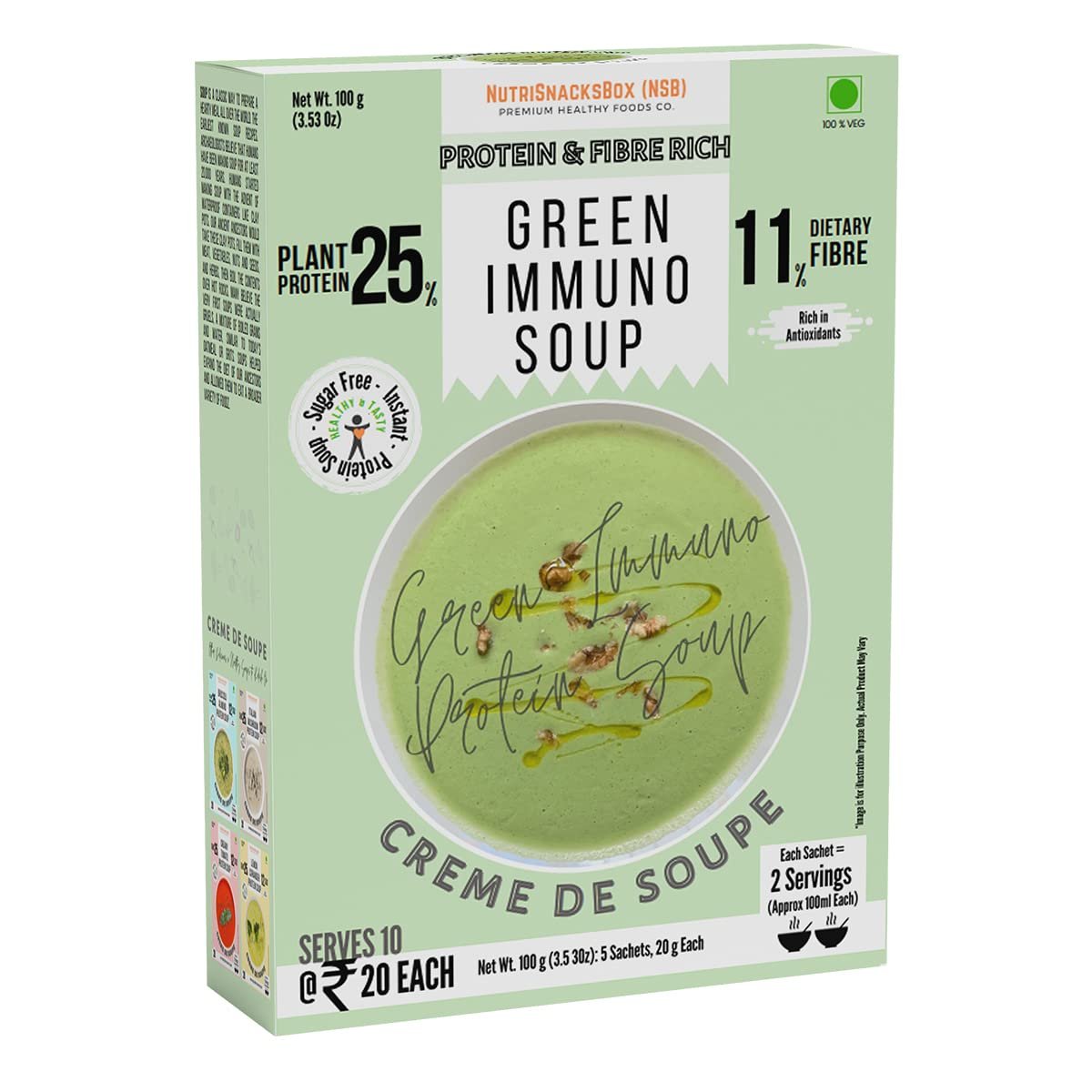 Green Immuno Soup, 100g