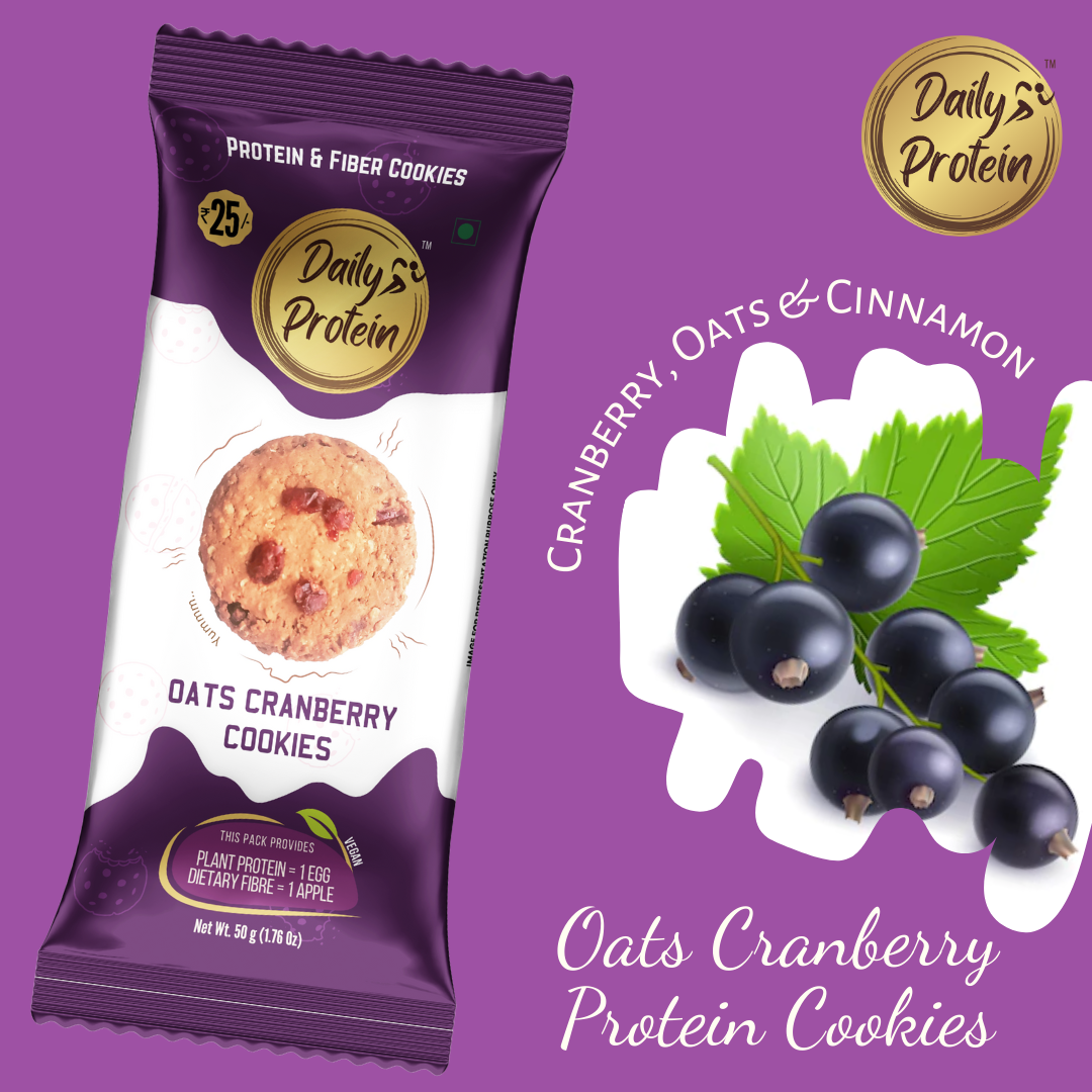 Oats Cranberry Cookies, 50g
