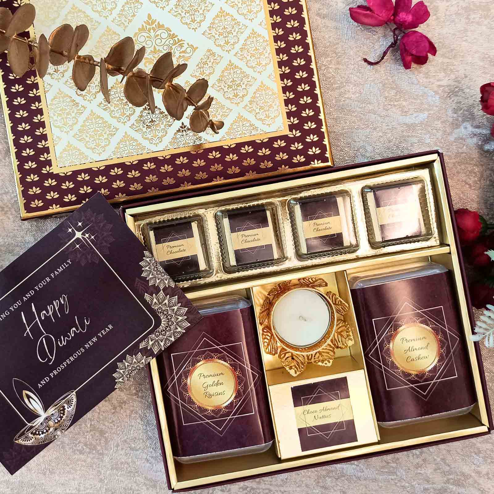 Buy Diwali Special Cracker Shaped Chocolate Gift Box Online